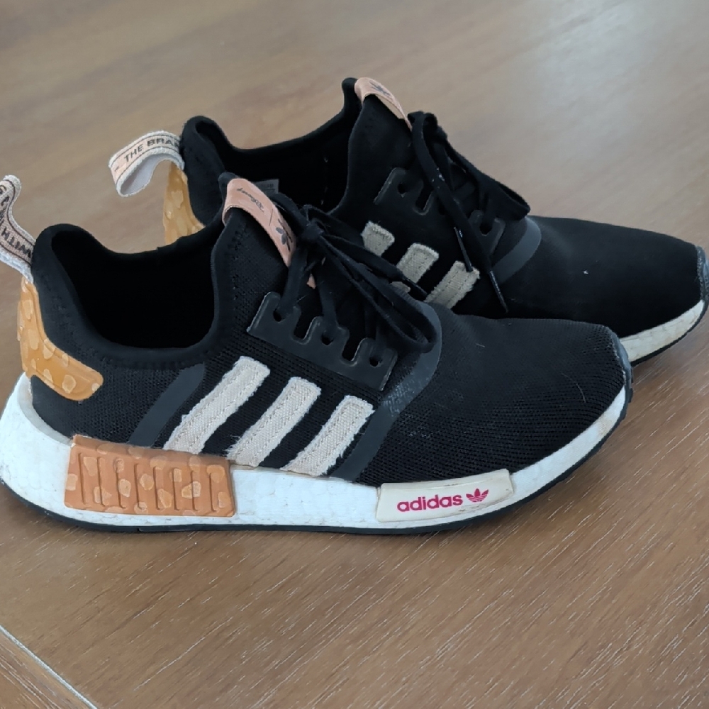 Adidas Disney Black and Brown Sneakers